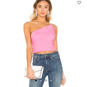 NWT Superdown strapless top
